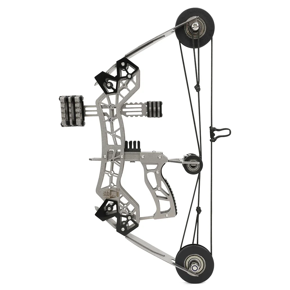 Juego de arco y flechas compuestos Archer de 12 libras, rango de 40-50m, Mini arco de tiro, juguete para regalo para entretenimiento al aire libre/interior, arco de tiro con arco - imagen 3