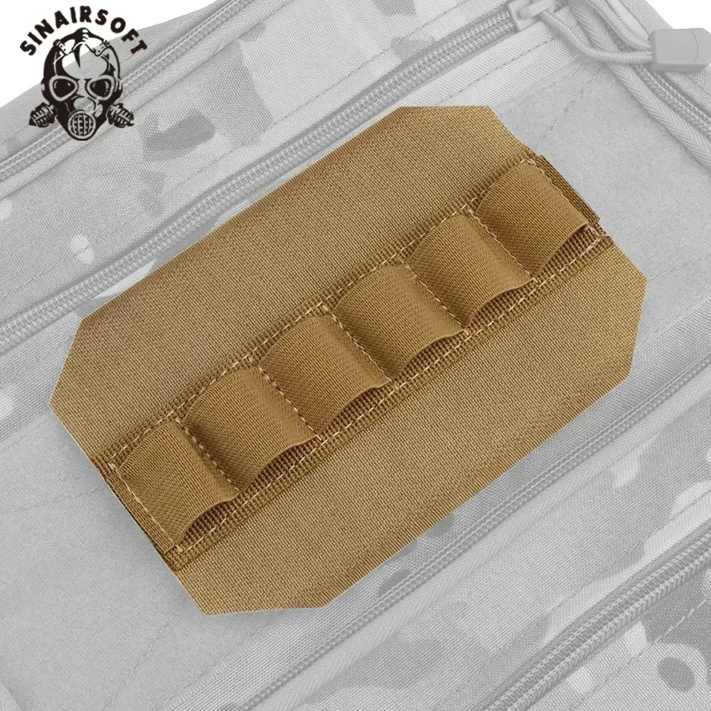 Bolsa táctica con soporte elástico, Panel de bucle elástico, organizadores de gancho y bucle, accesorio de inserción de bolsa con cierre de gancho - imagen 3