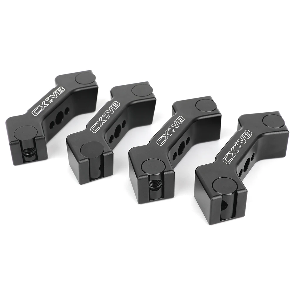 Tiro con arco Barra en V de doble cara 40 °   45 °   Desconexión rápida 0 °   5 °   8 °   10 °   Barra de equilibrio de arco recurvo de aluminio, tiro al objetivo, accesorios de caza - imagen 5