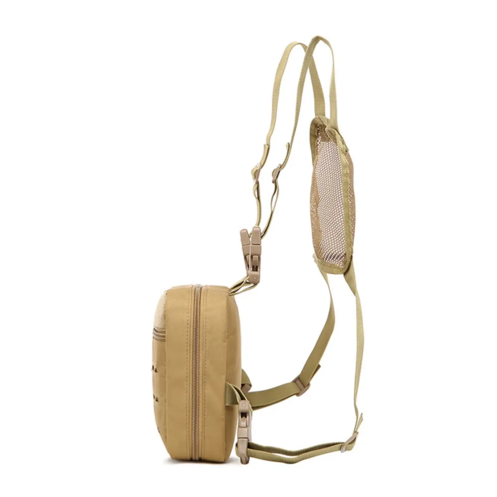 Bolsa de pecho táctica para exteriores, almacenamiento de pistola, revistas, herramientas de caza, MOLLE, bolsa multifuncional de corte láser - imagen 2