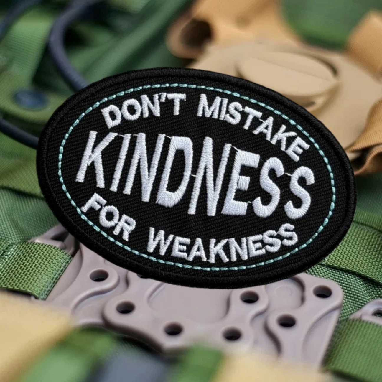 No me importa la gentileza para la libertad, parche táctico moral, parches bordados con gancho y bucle, apliques, mochila, pegatina del ejército militar - imagen 4