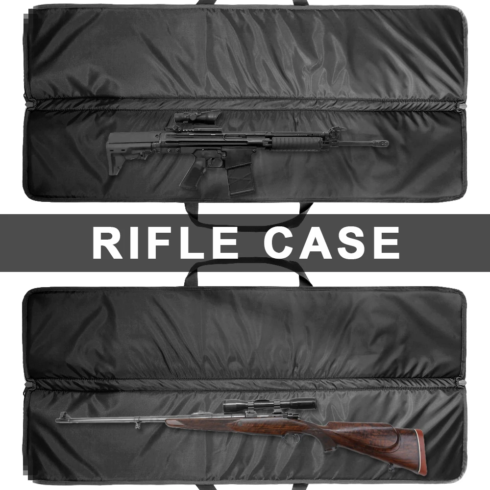 Bolsa táctica para pistola de 120cm, bolsa para Rifle, escopeta, Airsoft, bolsa larga, mochila de almacenamiento de pistola con herramientas, Poket para accesorios de caza - imagen 2