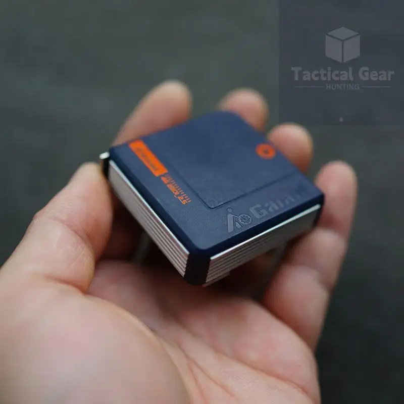 Mini cinta de acero portátil alemana, dispositivo EDC con ventana de observación, longitud de 2,5 M/2M - imagen 2