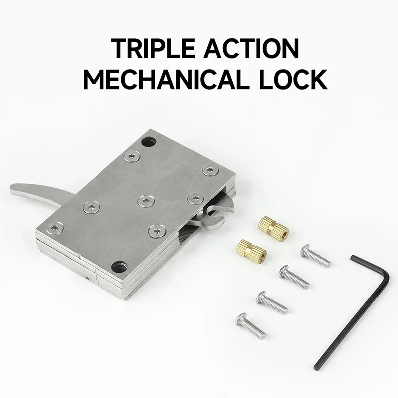 Enlace de liberación de arco compuesto de acero inoxidable, accesorio multifuncional de alta potencia, Mini gatillo, accesorio de caza al aire libre - imagen 3