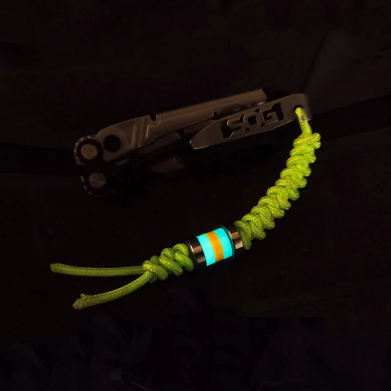 Colgante de hoja de Metal brillante para collar, pulsera, mochila, abalorios luminosos - imagen 4