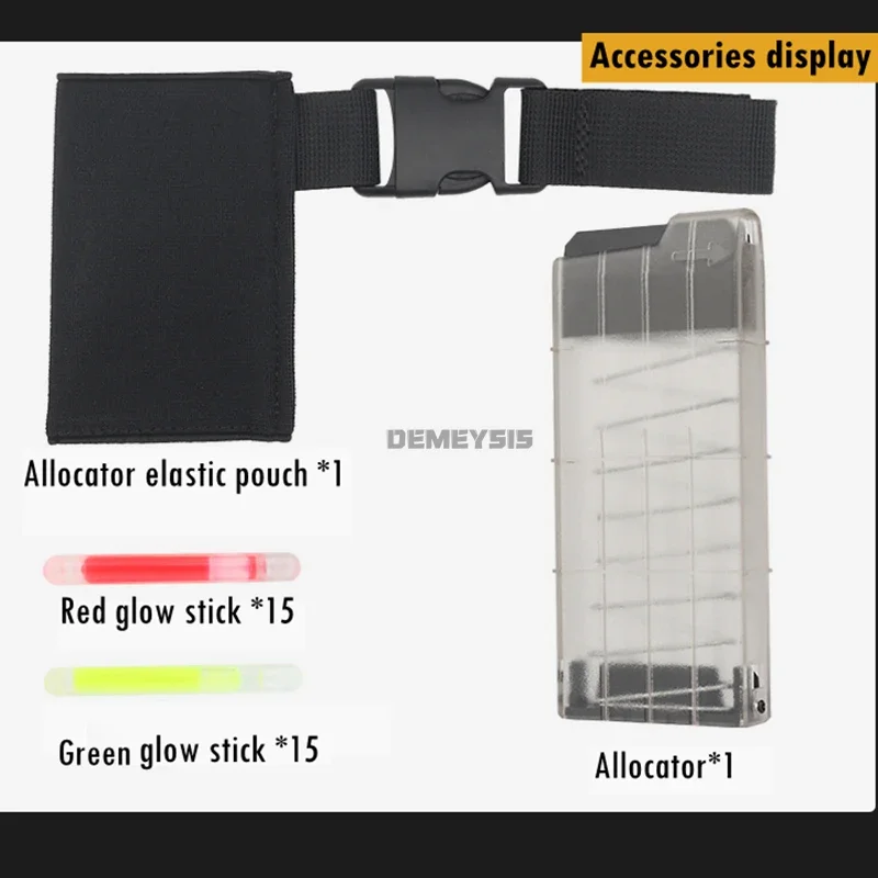 Varilla de luz táctica, marcador fluorescente, Allocator, marcado de seguridad luminoso, palos de señal, accesorios de combate Airsoft - imagen 2