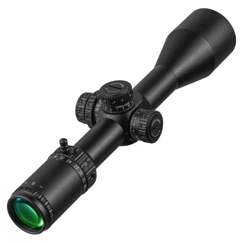 FIRE WOLF 8-35X50 SFIR alcance caza alcance vidrio rojo iluminación retícula lateral parallax torreta bloqueo reinicio - imagen 3