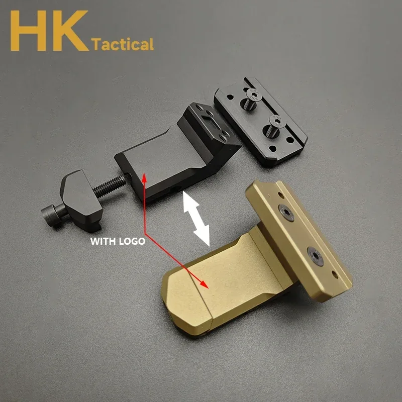 Soporte óptico compensado ARI táctico 45 °   Degrado de compensación para RM Red Dot Sight Base ajuste caza 20mm Rail Airsoft Accesorios - imagen 4