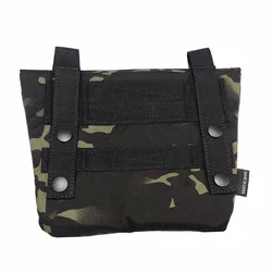 Bolsa colgante MOLLE frontal para chaleco táctico y cinturón
