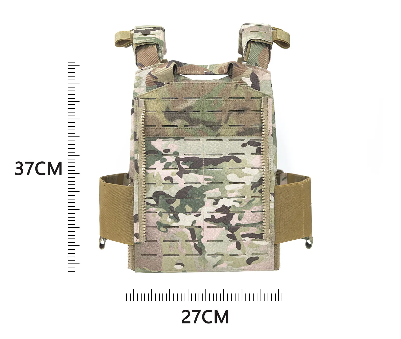 Chaleco táctico BC2.0, módulo Molle, diseño de desmontaje rápido, desdesgaste rápido de los fanáticos militares al aire libre - imagen 5