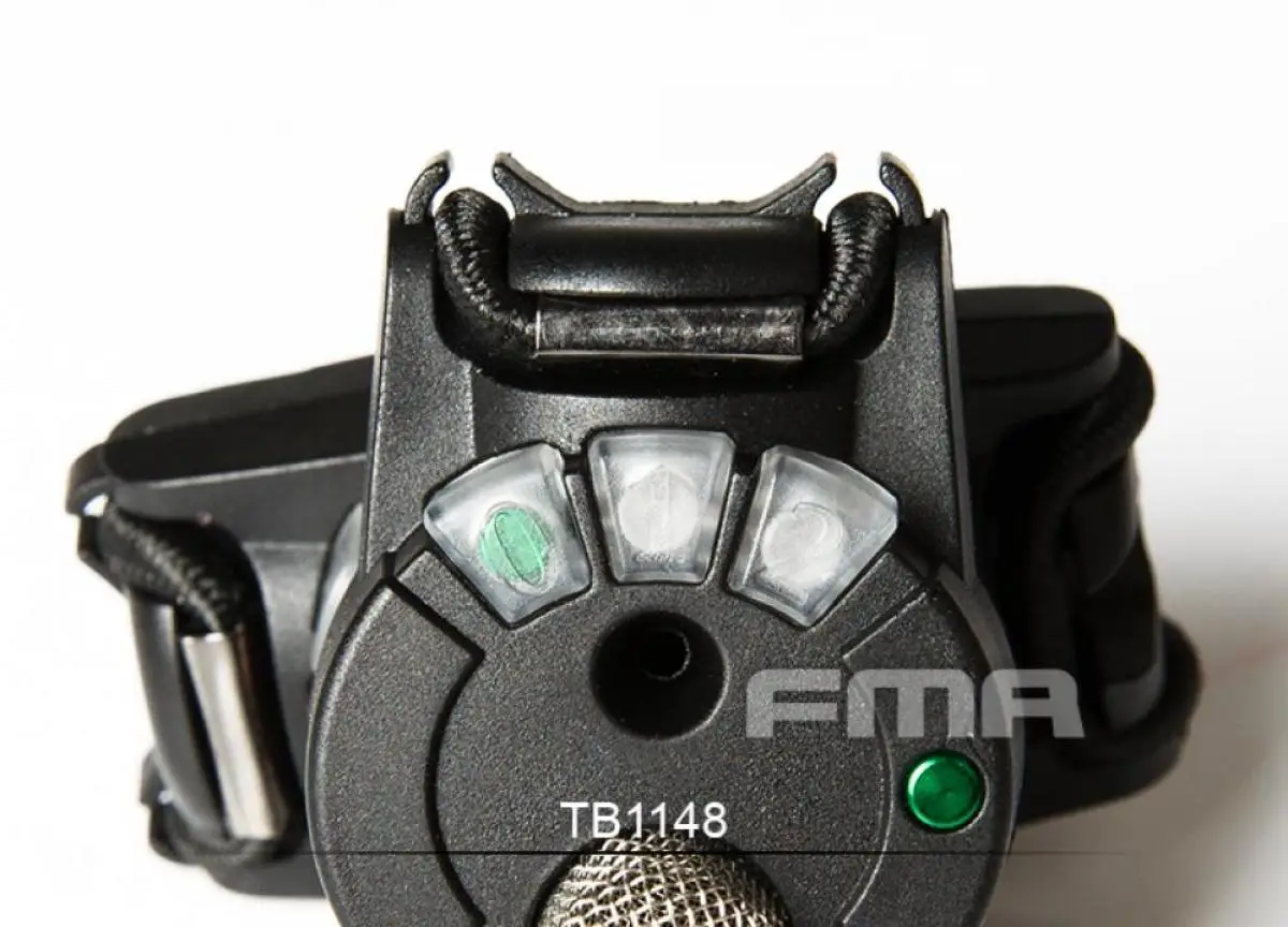 FMA-Nuevo Modelo de grabadora de detección controlada por voz, versión no funcional para Airsoft Paintball, juego, casco, chaleco, decoración, TB1148 - imagen 3