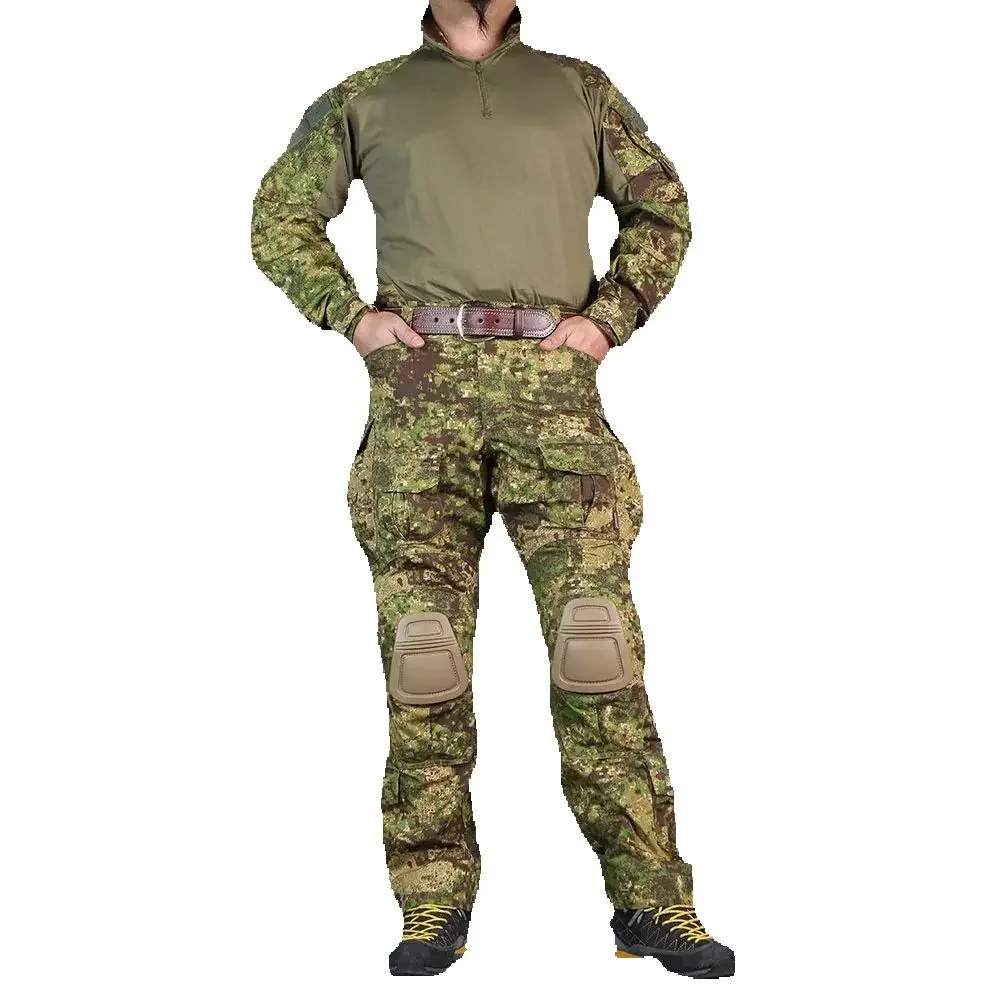 Emersongear G3 camisas de combate para hombre Gen3 Camoflage camisetas tácticas camiseta de manga larga caza al aire libre senderismo deportes GZ - imagen 3