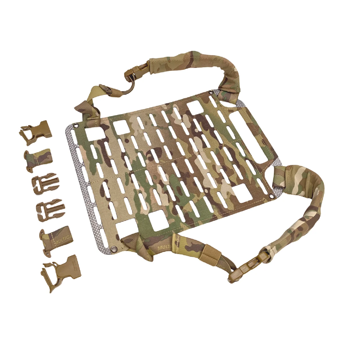 Chaleco táctico de caza de extracción rápida, pecho Universal, tablero trasero de acceso rápido, montaje de doble cara - imagen 5