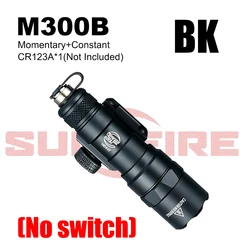 Linterna táctica para casco Surefire M300 y M600 con interruptor doble