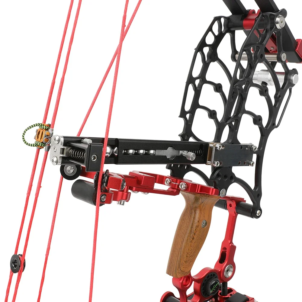 Arco compuesto de doble uso, herramienta de instalación de bolas de acero, ajuste de aluminio, lanzador de bolas de acero de 12-13mm, arco de caza, tiro con arco - imagen 4
