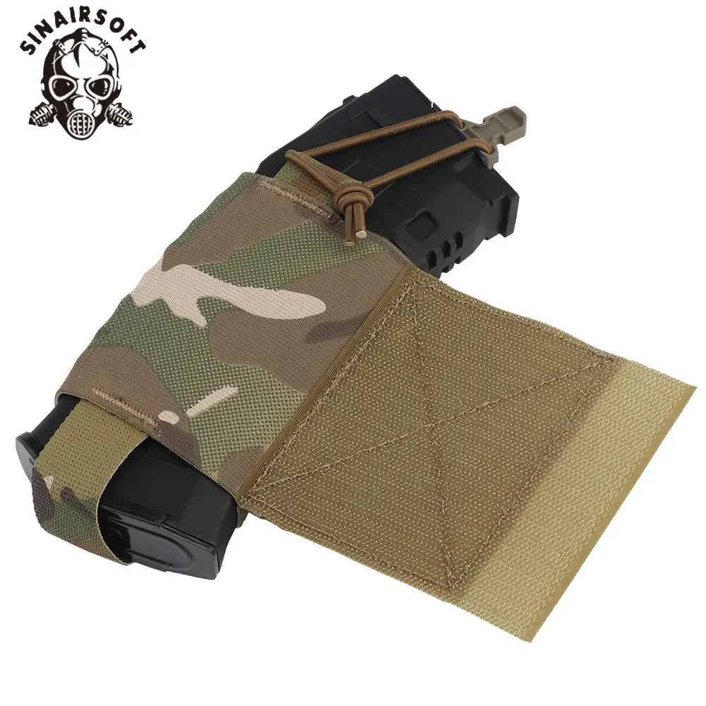 Bolsas laterales tácticas V2 para almacenamiento de revistas AR, cordón de choque de retensión Mil-spec, soporte de Radio elástico, chaleco de caza Wingman, accesorios - imagen 4