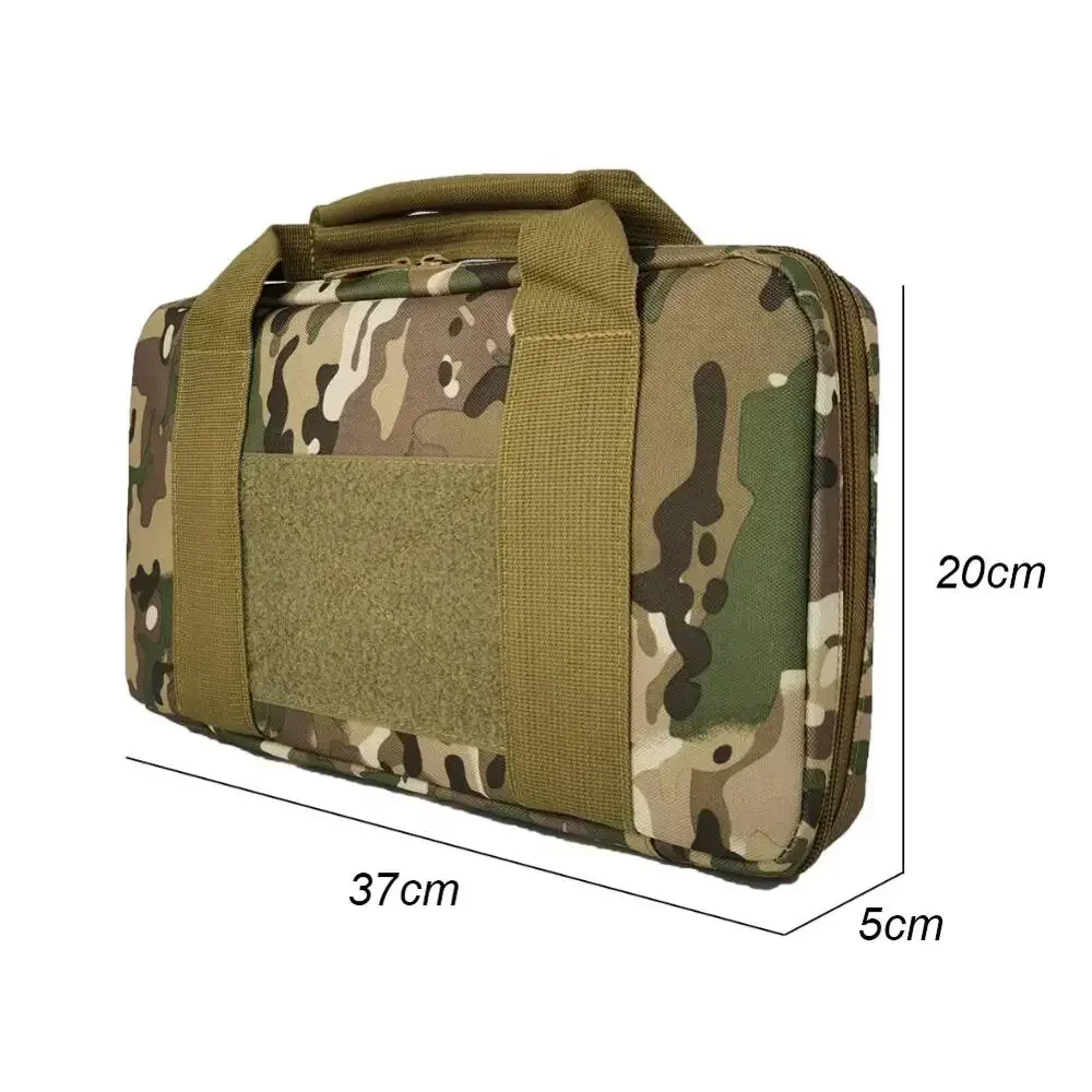 Bolsa táctica para pistola, bolsa de transporte para pistola, funda para pistola, soporte para cuchillos acolchado duradero, accesorios de caza - imagen 3