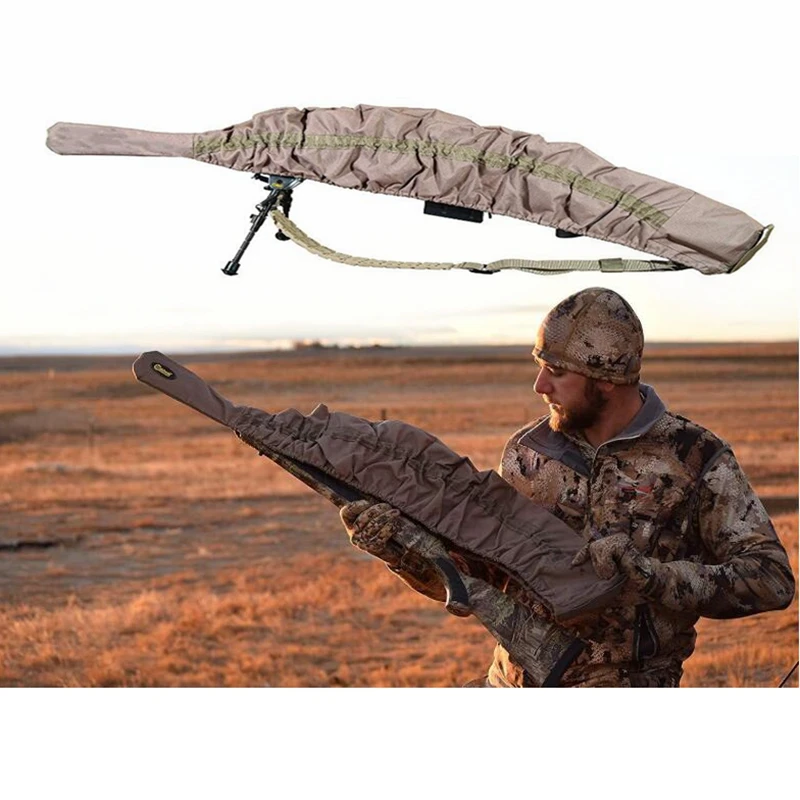Funda suave de camuflaje de hoja de arce para Rifle, bolsa de pistola táctica, bolsa de tiro de caza, bolsa de carcasa de escopeta, funda de pistola larga - imagen 3