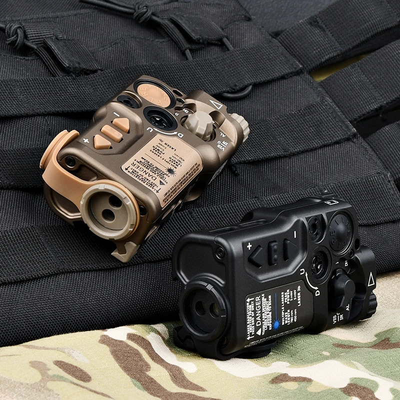 WADSN Tactical RAID X Láser Táctico de Punto Rojo/Verde/Azul, Foco IR para Softair, Indicador de Cero Metálico, Láser Estroboscópico para Airsoft, Caza y Armas - imagen 5