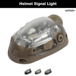 Lámpara de casco multicolor Soporte de sujeción mágica 3 modos de iluminación Resistente al agua para caza Senderismo Ciclismo