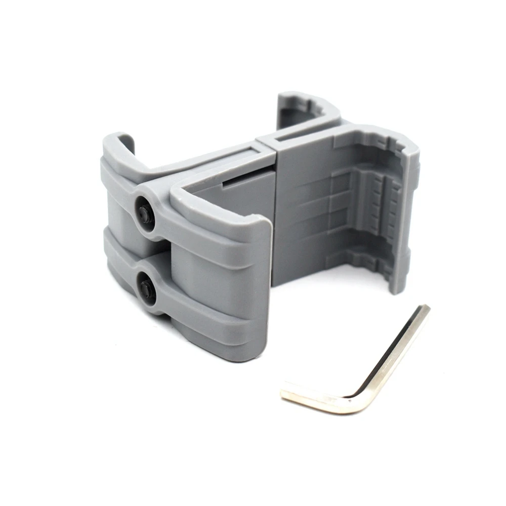 Acoplador paralelo de doble revista táctica para Rifle 5,56, conector magnético, Clip, abrazadera de revista, enlace, accesorios militares de caza - imagen 5