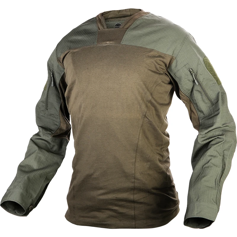 Emersongear-Camiseta de combate ligera táctica para hombre, camiseta para deporte de caza, senderismo, Camping, Tops, ropa de adiestramiento al aire libre, Airsoft OD