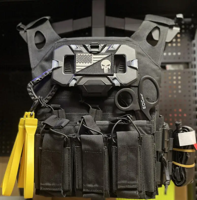 Chaleco táctico protección de liberación rápida chaleco protector multifuncional - imagen 4