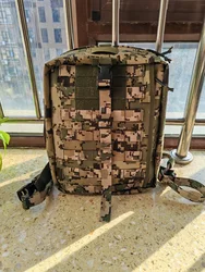 Mochila táctica ligera MOLLE para senderismo montaña