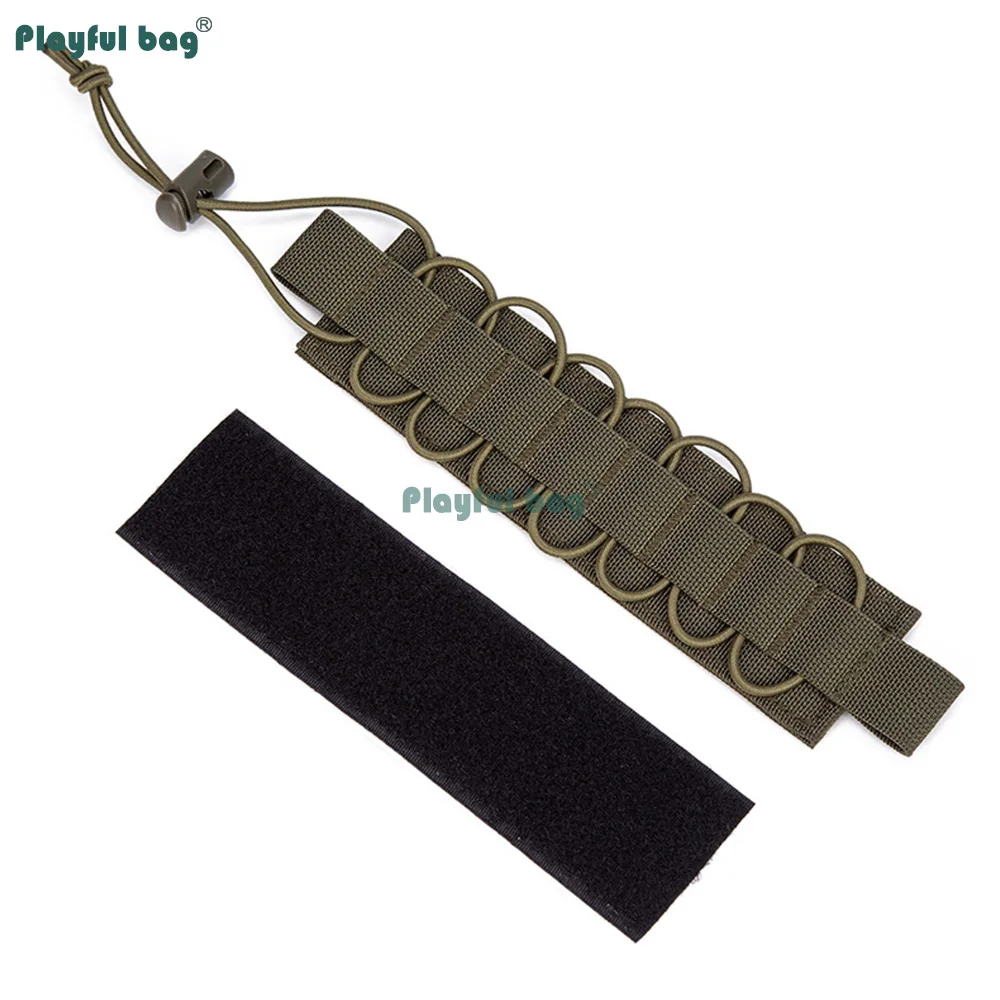 Panel de expansión de gancho y bucle - Organizador de herramientas de 8 ranuras con accesorio MOLLE - Sistema de gestión de herramientas para chaleco y mochila AQB223 - imagen 2