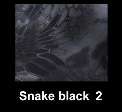 dark black Snake