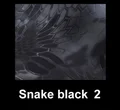 dark black Snake