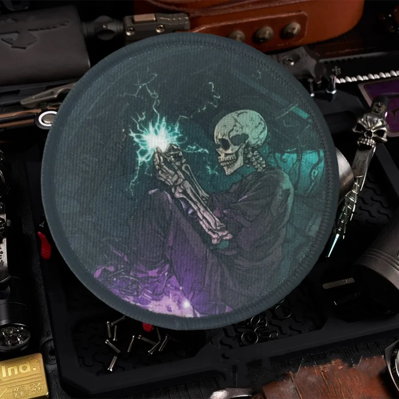 Parche táctico de moral para operador de reparación de circuitos, emblema con gancho y bucle impreso de calavera, insignia militar, brazalete de combate, pegatinas para mochila