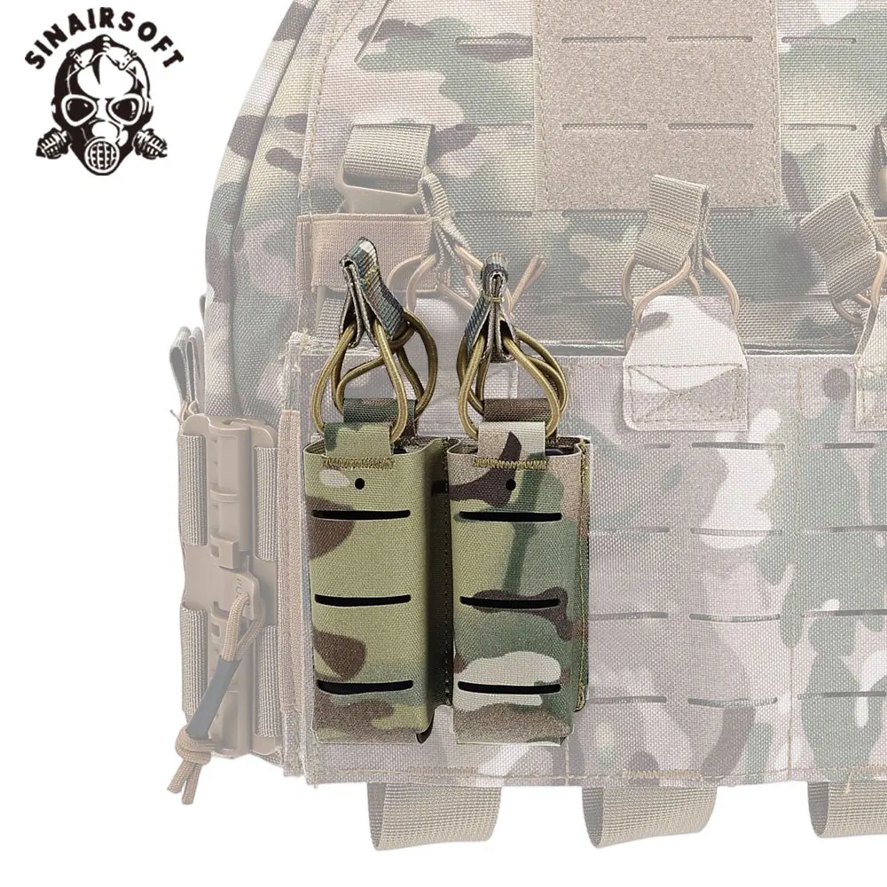 Funda portacargadores doble 9mm SINAIRSOFT con fijación MOLLE - imagen 5