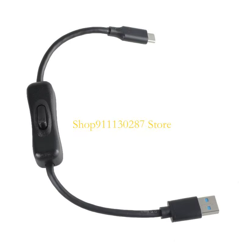 Cable J1HC USB 3.0 a tipo C con interruptor de encendido