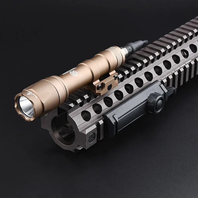 Wadsn-linterna táctica M600 M300A M600C, 400lm/600lm, luz LED blanca, ajuste de 20mm, Rail, arma de caza, accesorios Airsoft, interruptor - imagen 5