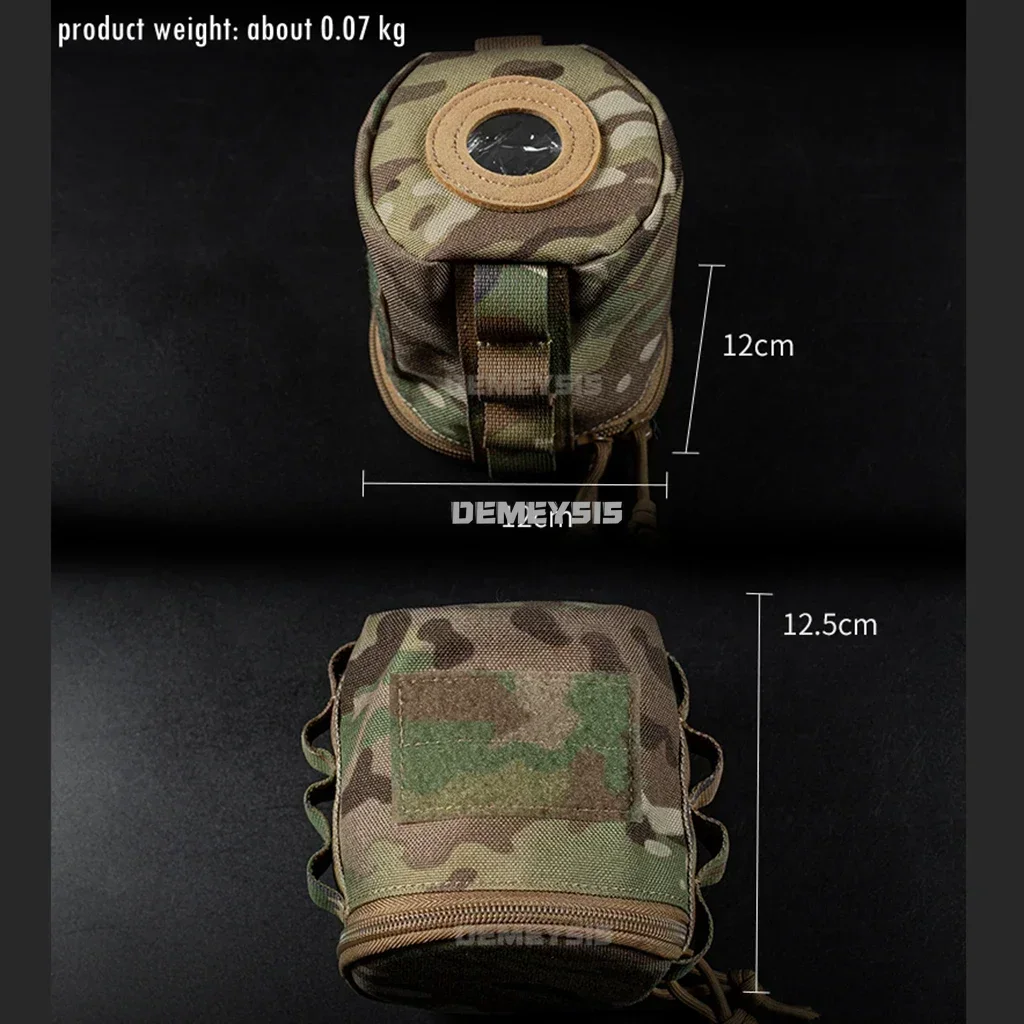 Bolsa Molle táctica porta papel higiénico portátil outdoor - imagen 4