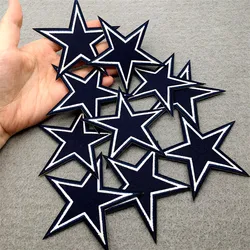 Parches bordados de la Marina – estrellas y rayas