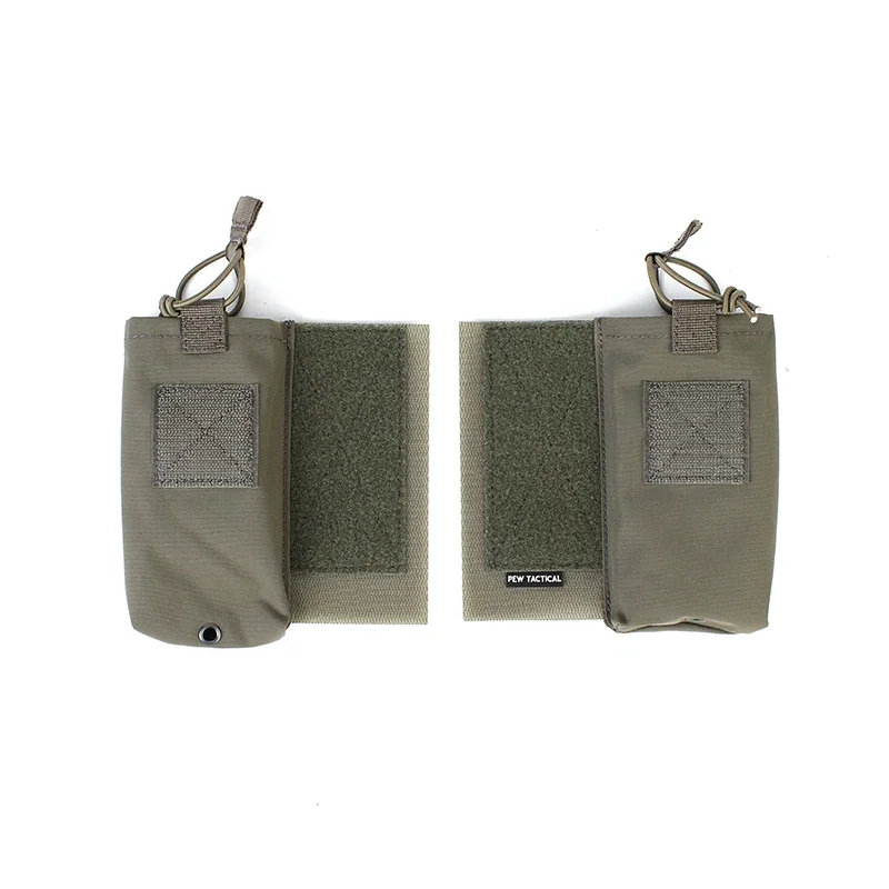 Pew táctico Cp estilo Mbitr Radio bolsa Airsoft Radio bolsa moneda ajustable - imagen 5