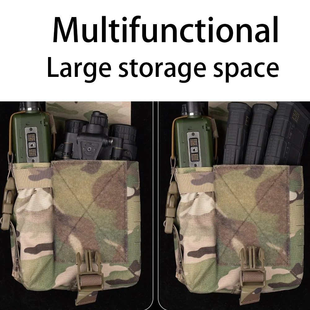 Bolsa táctica GP MOLLE para Radio, walkie-talkie Mag, soporte Sub Admin, herramienta de utilidad EDC, bolsa de chaleco, accesorios de caza - imagen 4
