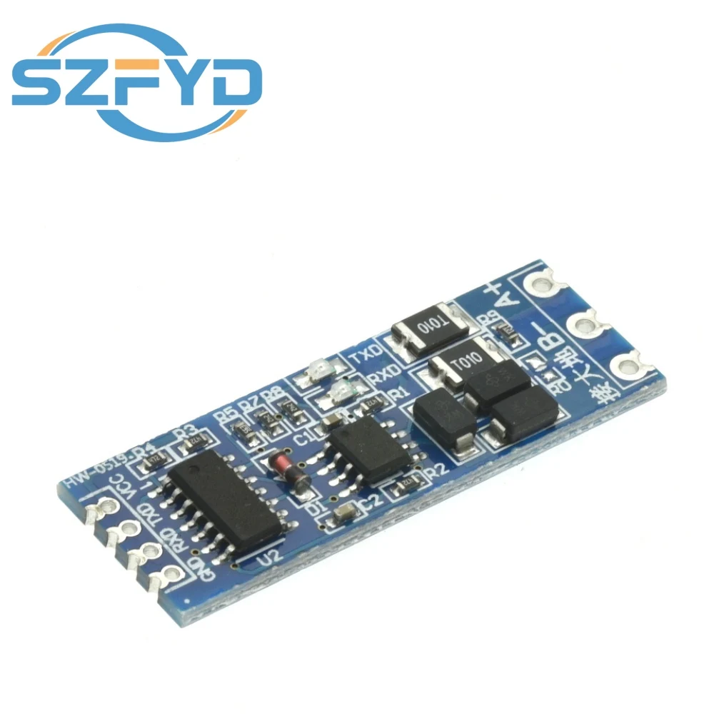 1-10 Uds TTL a RS485 módulo Hardware Control de flujo automático nivel UART serie conversión mutua módulo de fuente de alimentación 3,3 V 5V - imagen 5