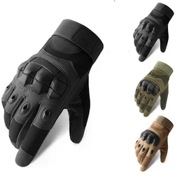 Guantes tácticos guantes de tiro diseño táctil protección de Fitness deportes motocicleta caza guantes para caminar con dedos completos