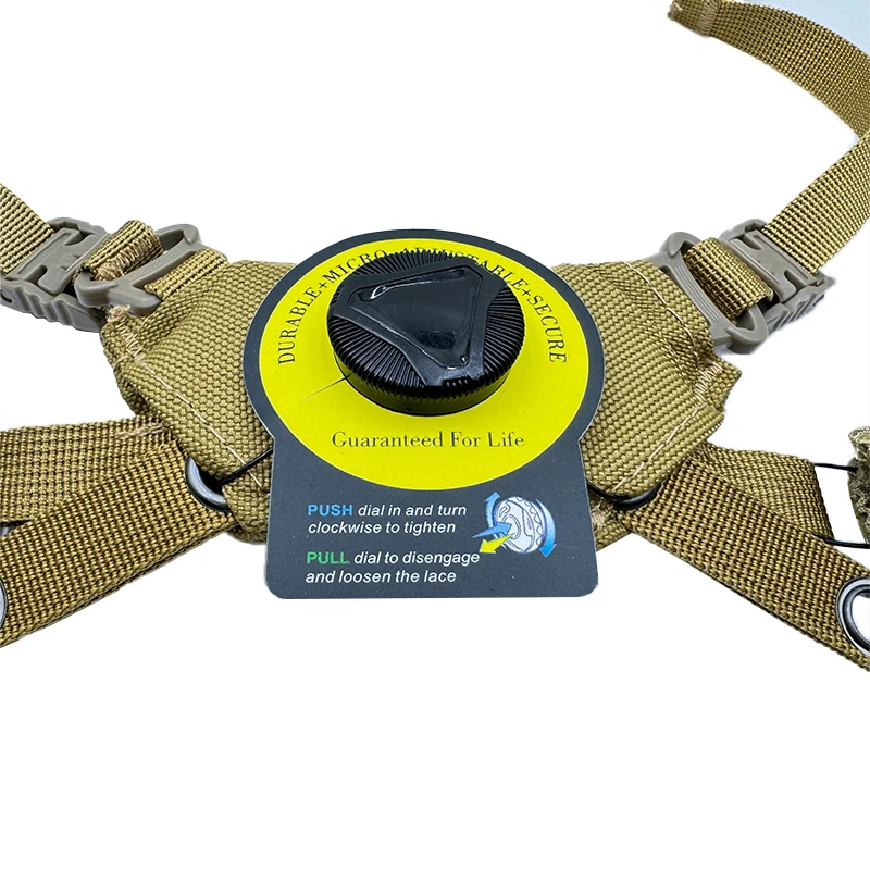 Sistema de suspensión de casco Wendy de cuarta generación, cordón para casco FAST MICH, accesorios para casco de caza al aire libre BK/DE/RG - imagen 5