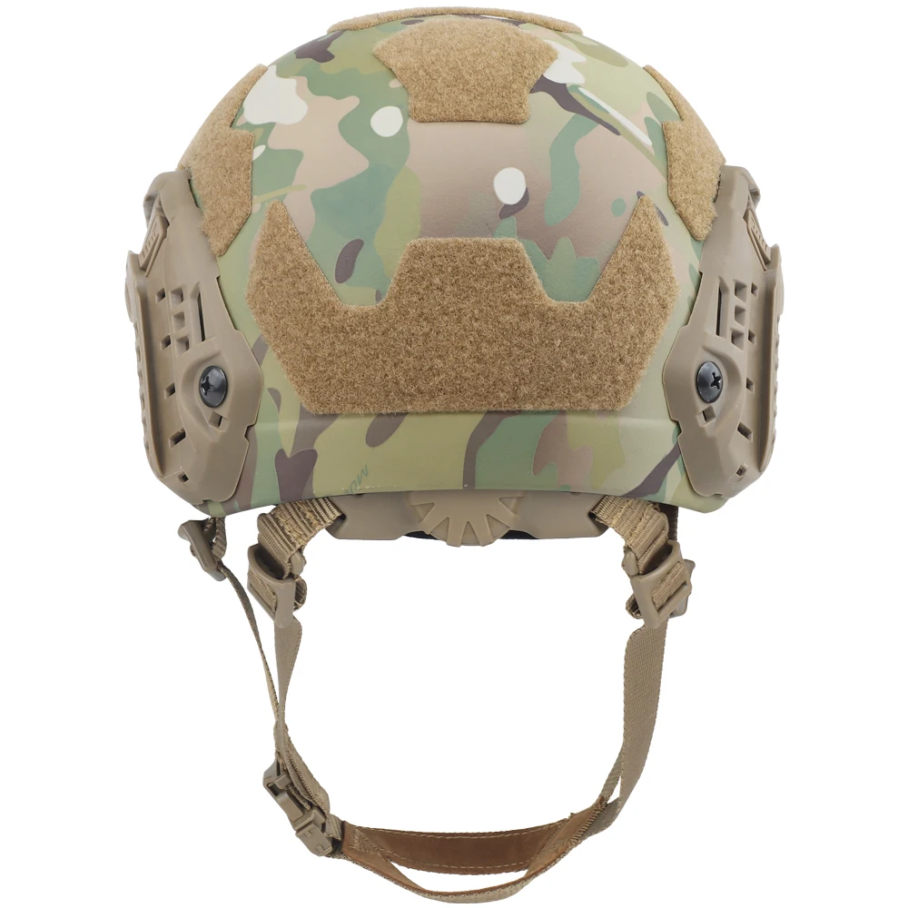 Casco de corte súper alto SF rápido, ligero, protector completo, equipo de seguridad grueso y resistente a impactos para entrenamiento Airsoft - imagen 5