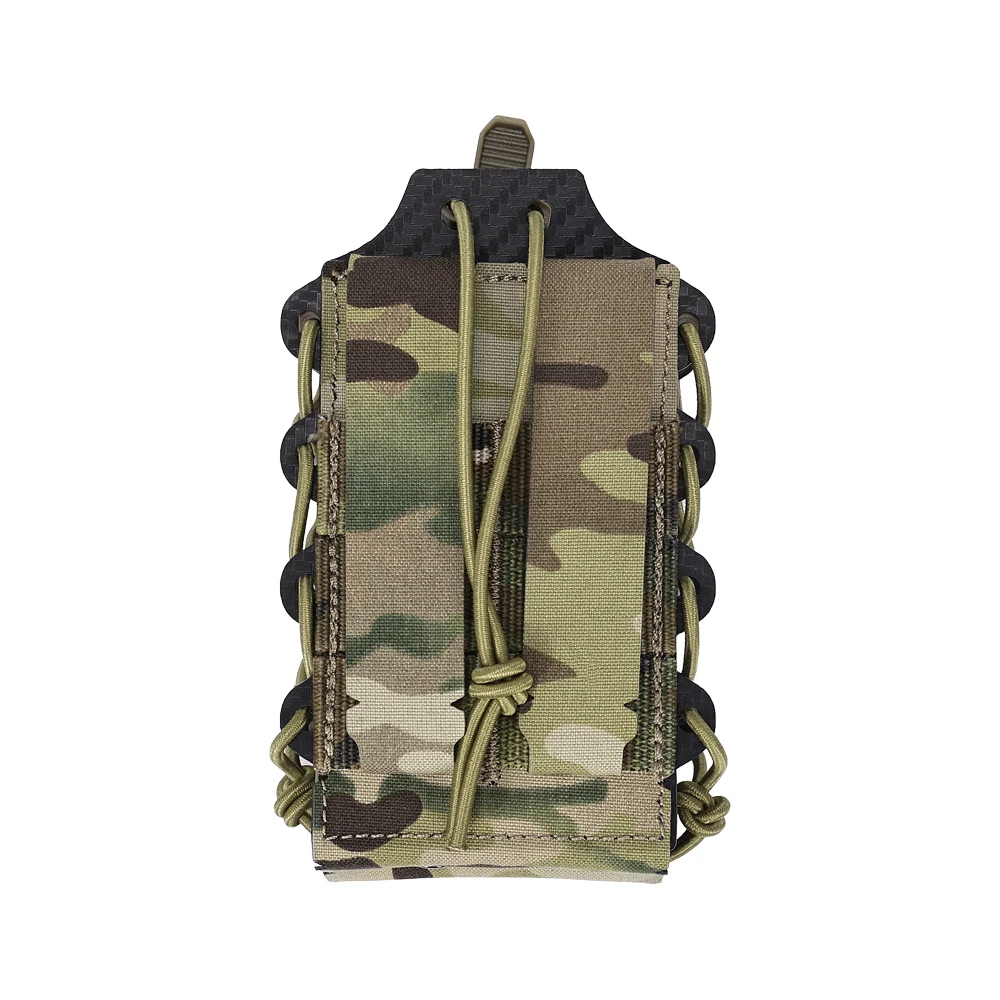 Nuevas bolsas tácticas bicapa Molle para revistas Airsoft AK 7,62 5,56mm M4 AR 15 Rifle Mag Bag accesorios de caza - imagen 3