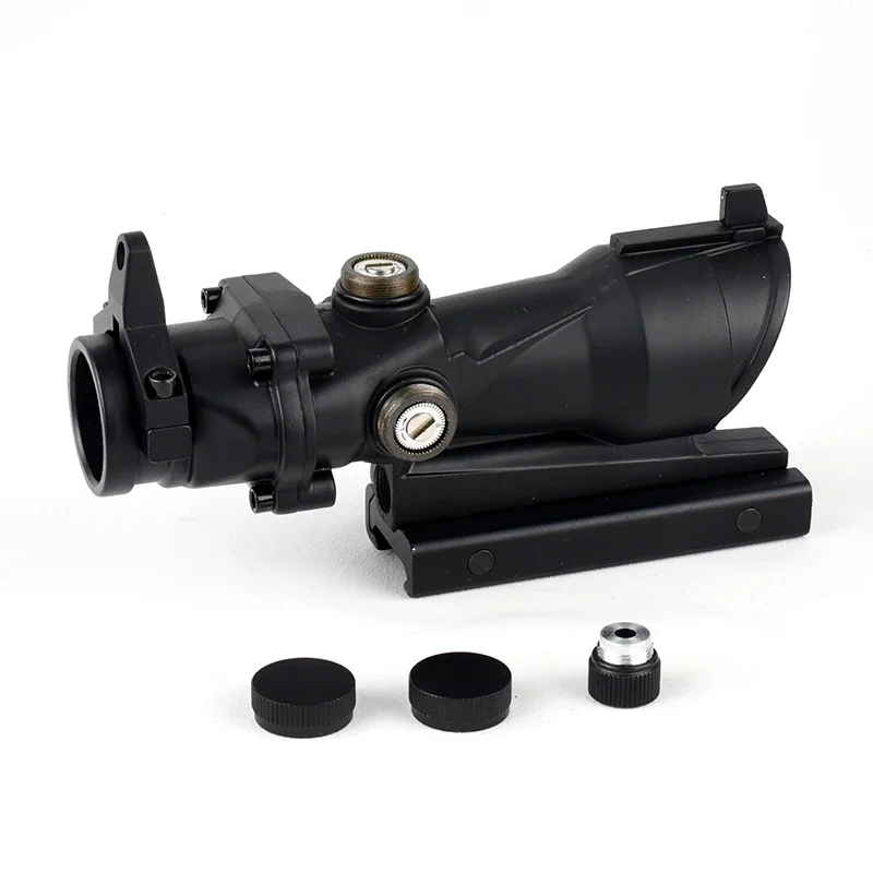 Mira telescópica táctica de punto rojo, accesorio óptico compacto, 1x32 ACOG, compatible con riel de 20mm - imagen 5