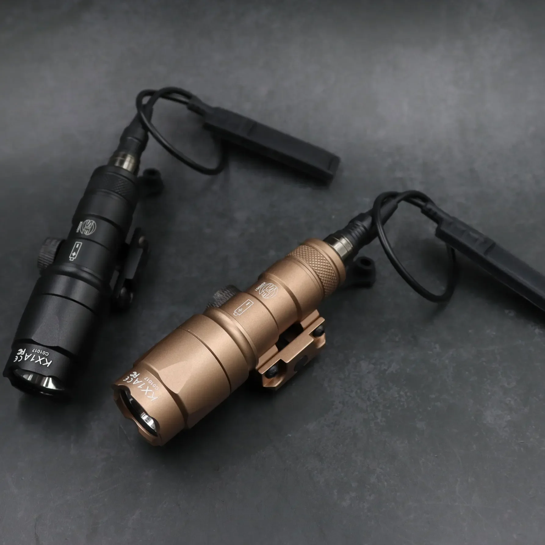 Element-LINTERNA LED para arma de rifle, foco de caza, interruptor de almohadilla de presión momentánea, M300a,M600c,SF - imagen 3