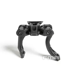 FMA Soporte NVG brazo doble J nailon táctico para visión nocturna