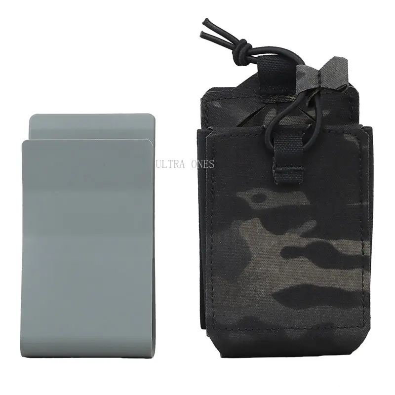 Bolsa táctica para una sola revista Airsoft, bolsa para entrenamiento militar al aire libre, cuchillo portátil, funda ligera - imagen 4