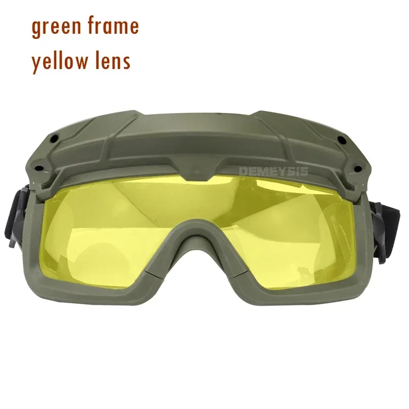 green yellow lens