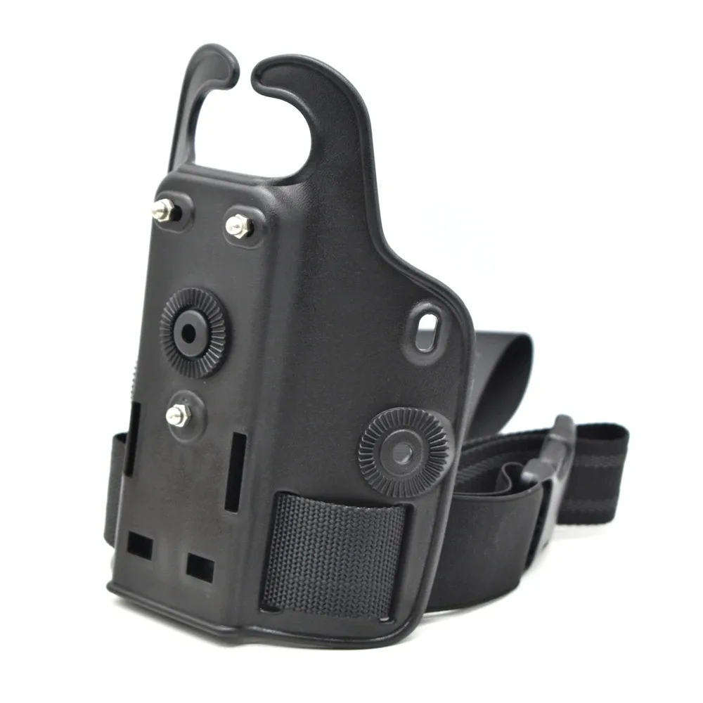 Plataforma táctica de montaje en muslo, plataforma de pierna caída, Panel de funda de pierna caída para Glock 17 19 Beretta 92 96 SIG P226 1911 Airsoft